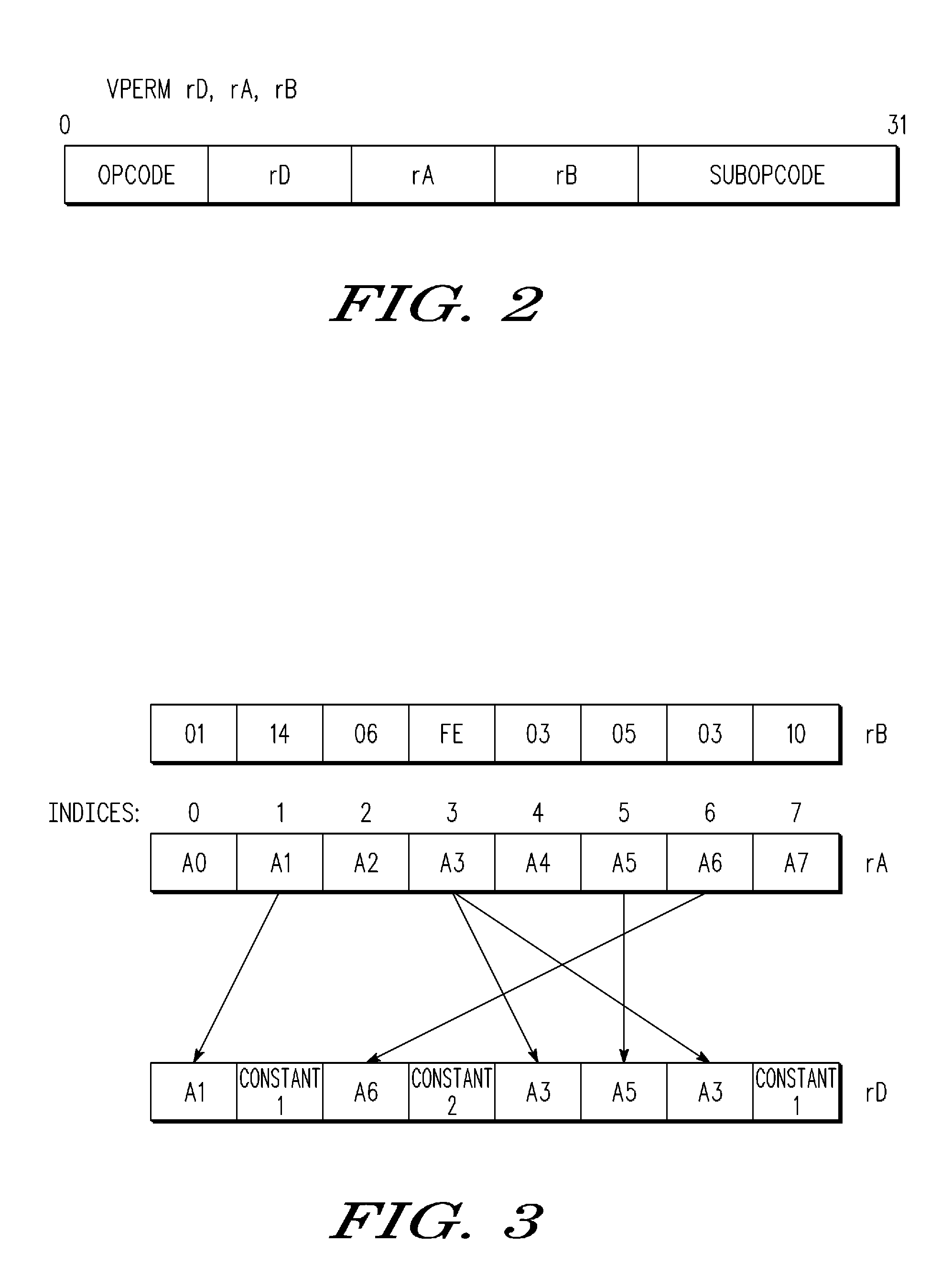 Simd permutations with extended range in a data processor