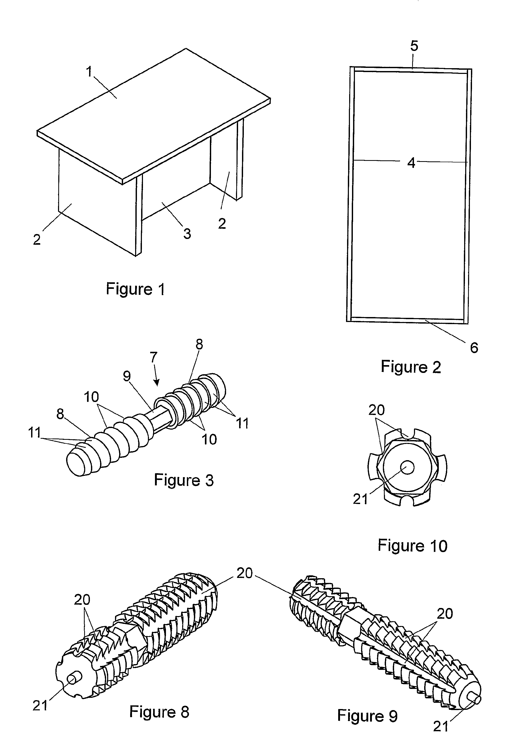 Fastener For Connecting Components and Assembling Embodying Same