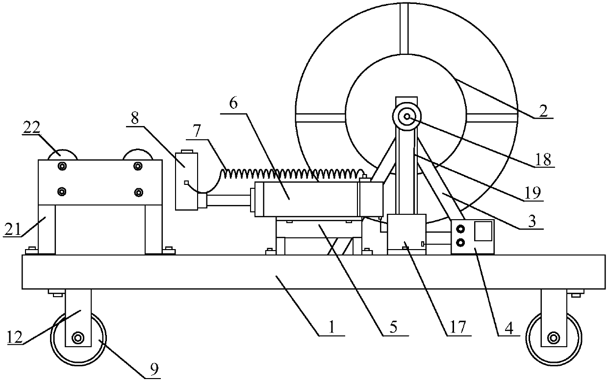 Efficient automatic threading machine