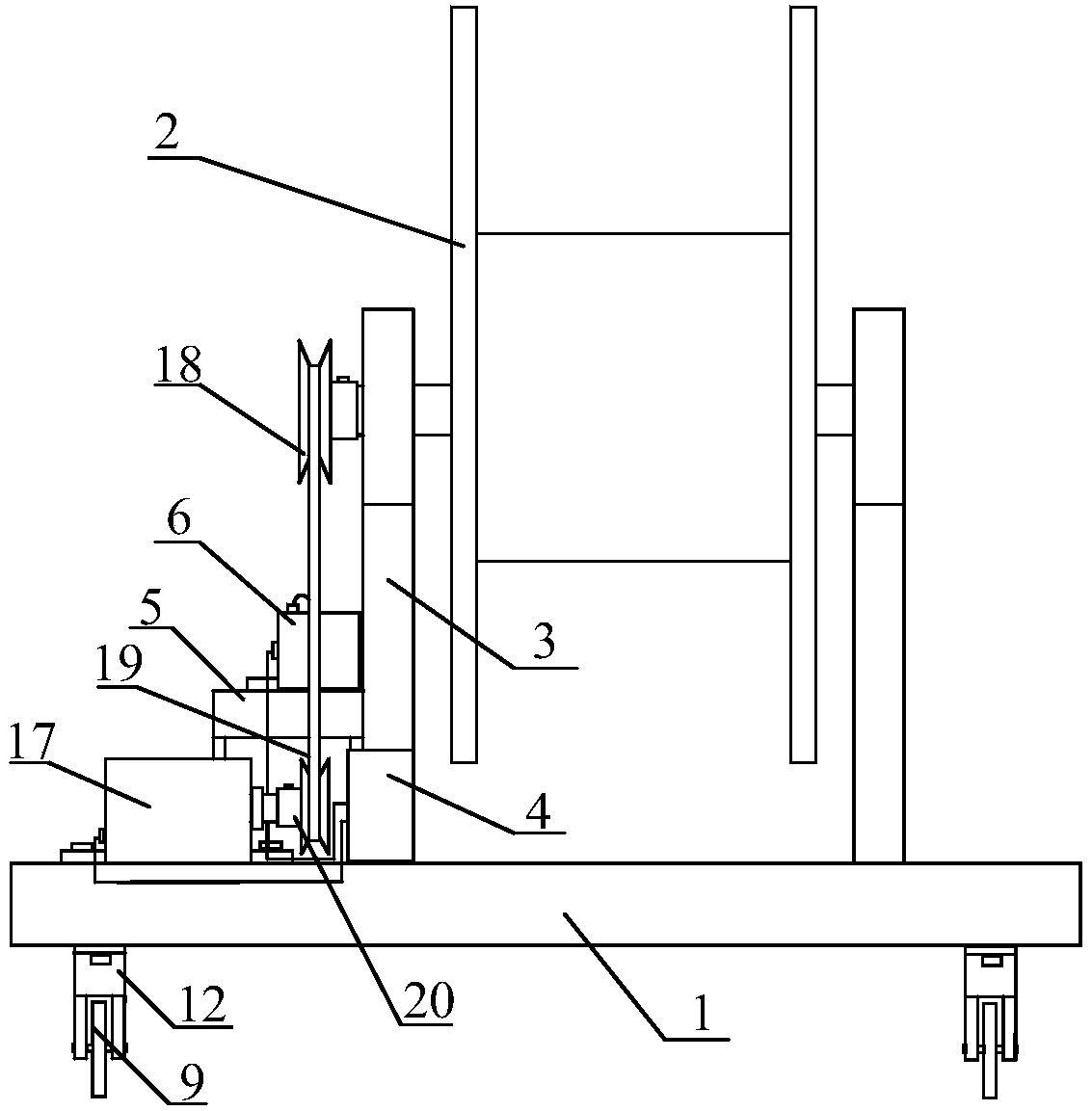 Efficient automatic threading machine