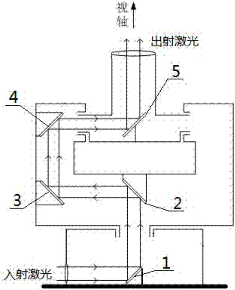 High-precision adjustable Kuder mirror control angle solving method