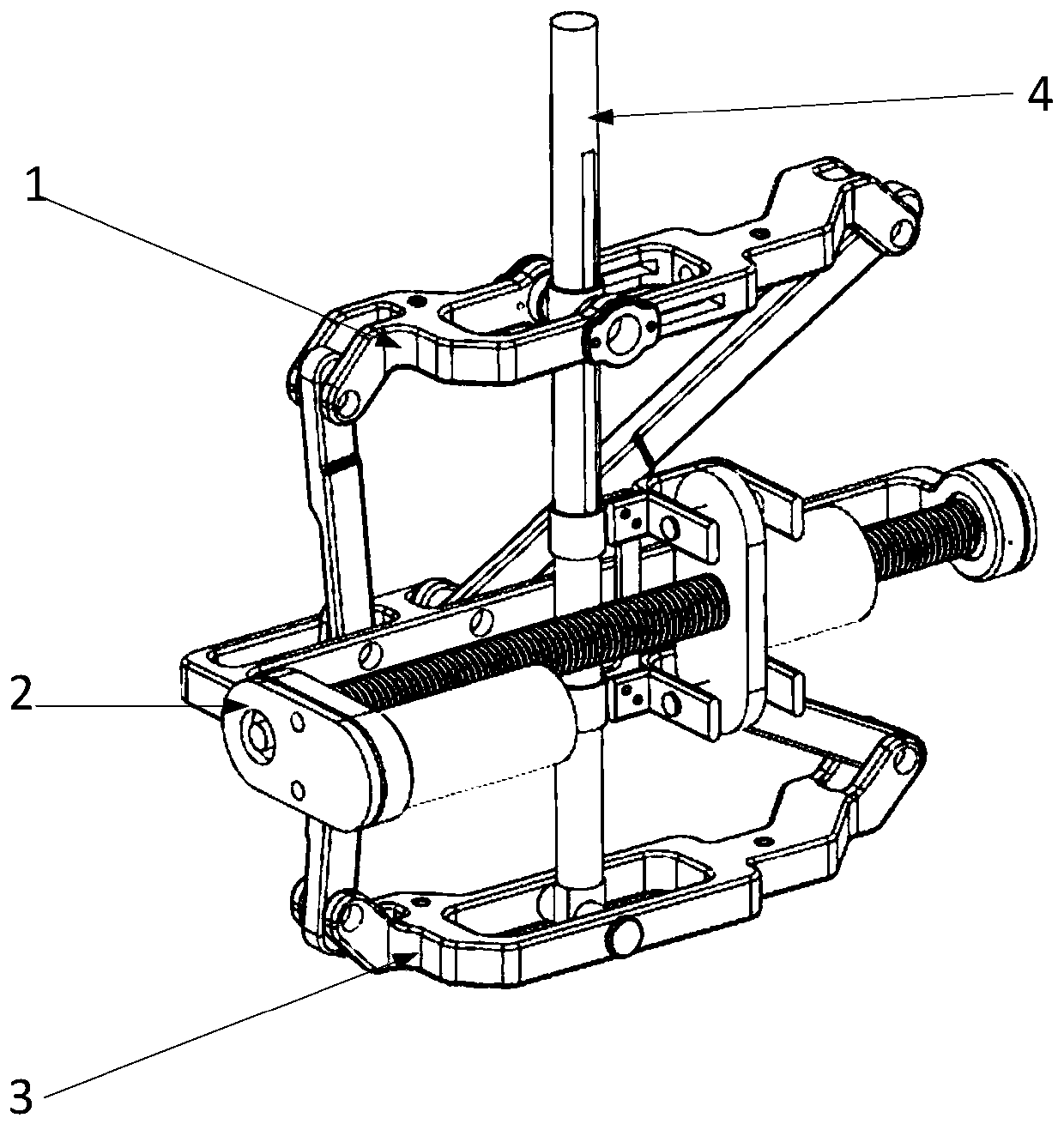 Novel human exoskeleton active knee joint structure