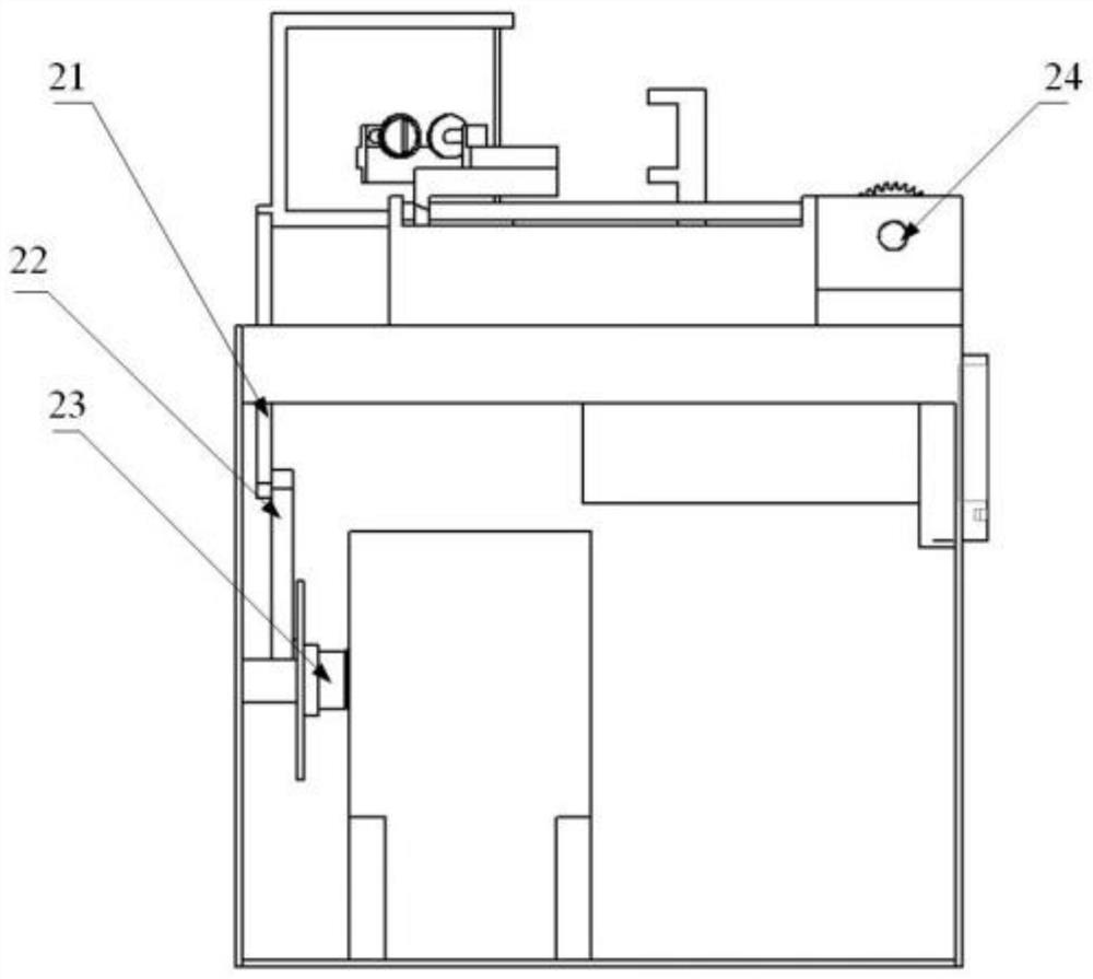 Cutting system for prefabricated middle locking type rock mass fractures with different geometrical characteristics