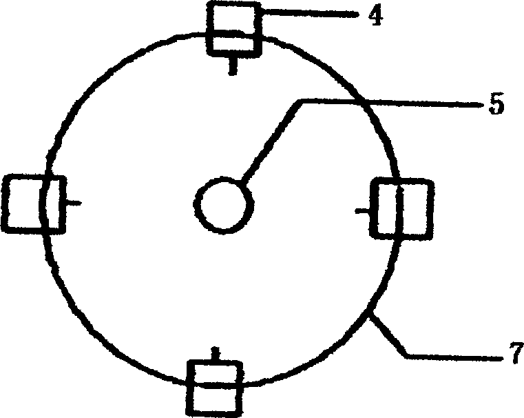 Device and method for preparing tissue engineering supporting materials by electric spinning