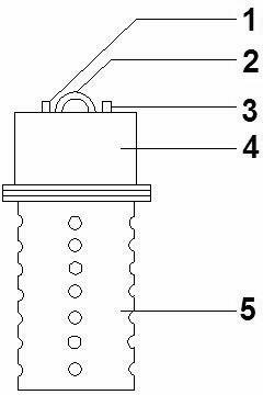 Small drinking water treatment machine for water cellar (pool)