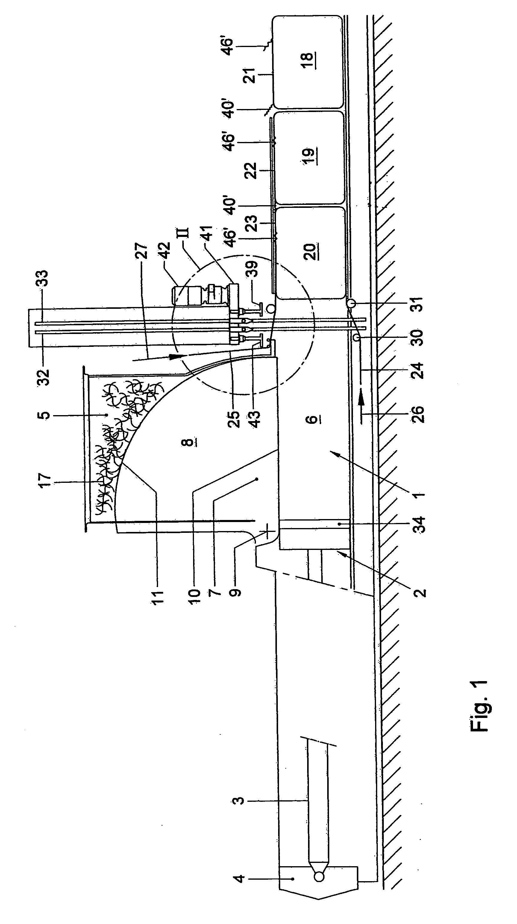 Method, an implement and a twister for tying together end portions of wire material extending around a bale