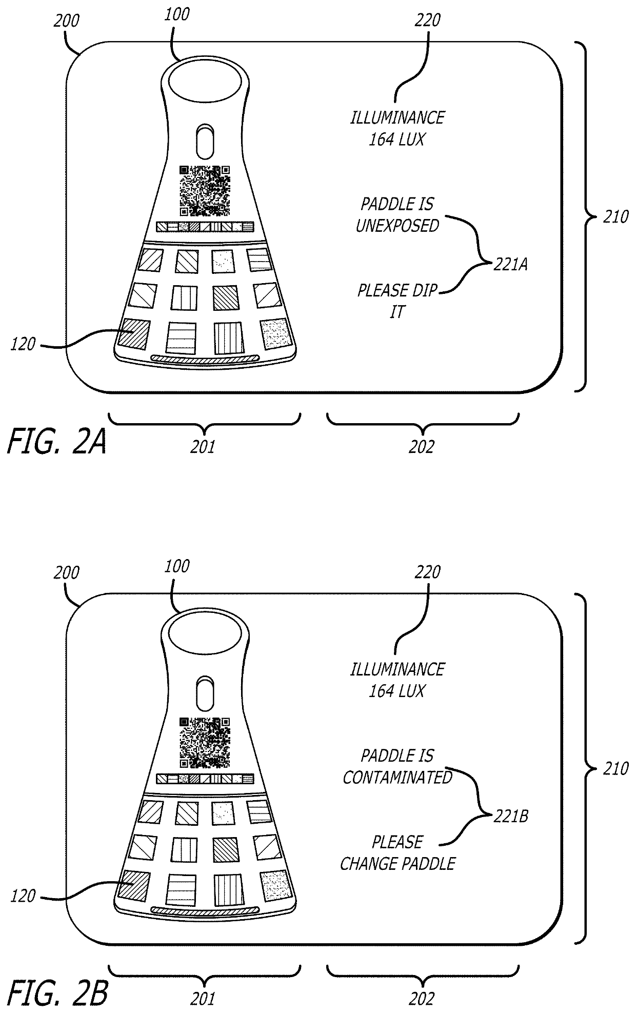 Method, apparatus and system for detecting and determining compromised reagent pads by quantifying color changes induced by exposure to a hostile environment