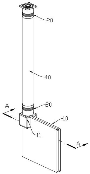 A radar liquid cooling device