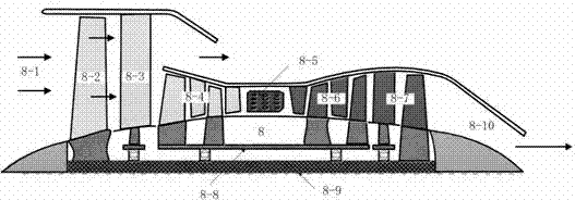 Self-driven fan large-bypass-ratio turbofan engine with inner loop air turbine