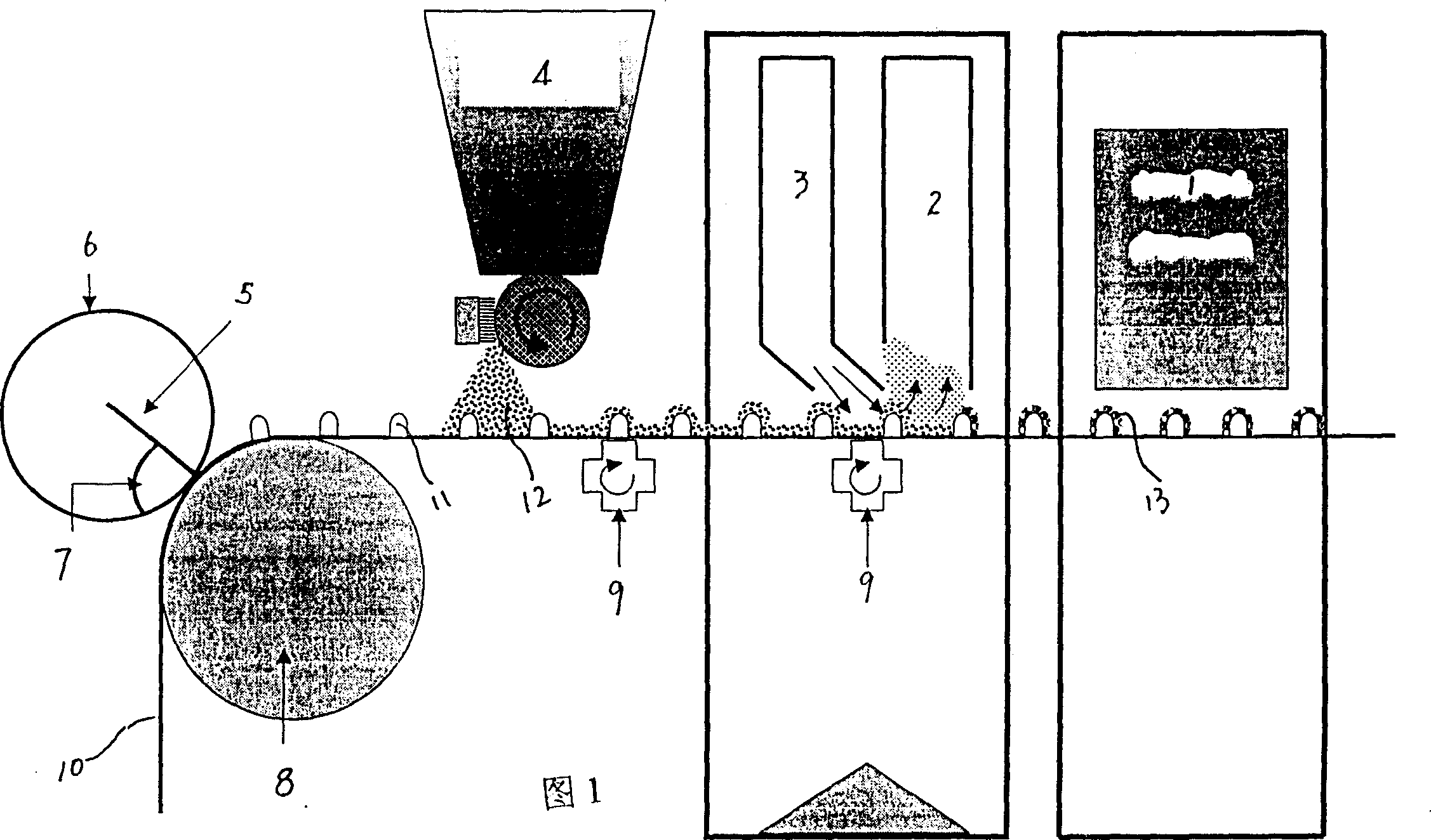 Adhesive lining cloth coated with water-soluble resin and its making method