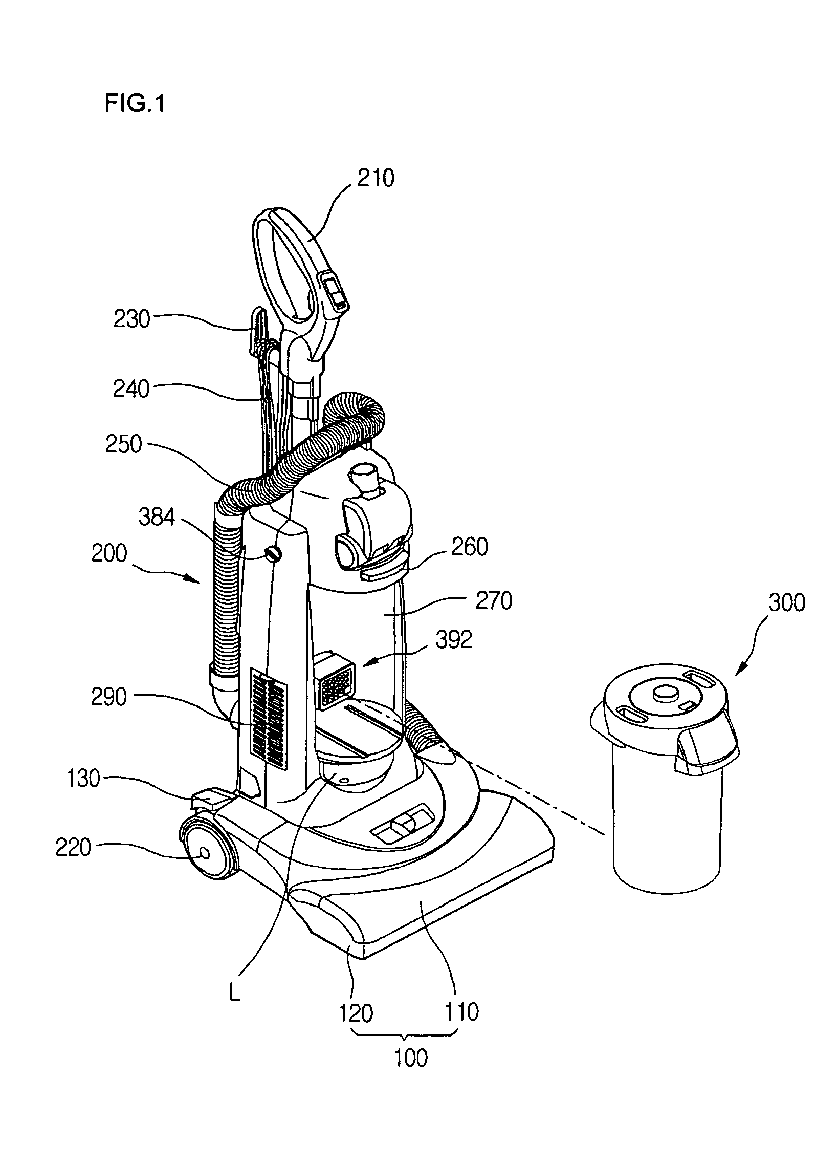 Dust compressing apparatus and method for dust collecting unit of vacuum cleaner