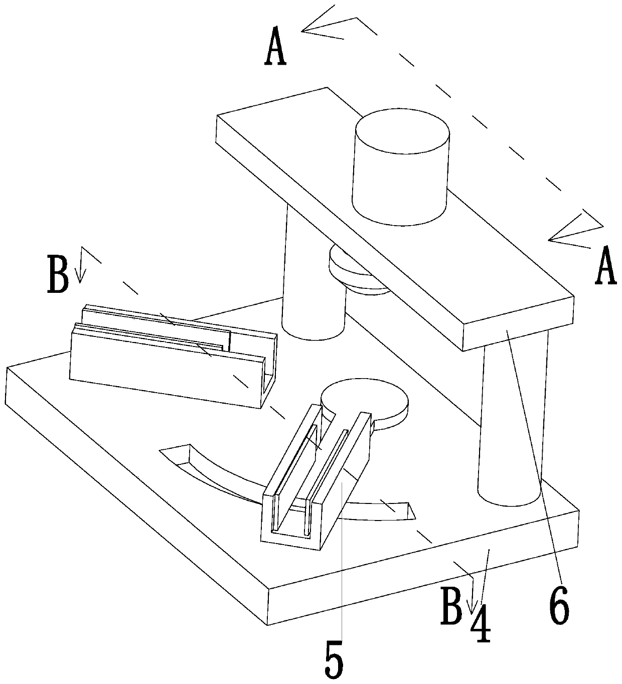 Combined external wall thermal insulation board, processing equipment and processing method