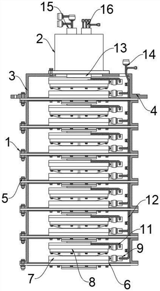 A rotary joint for antenna erection