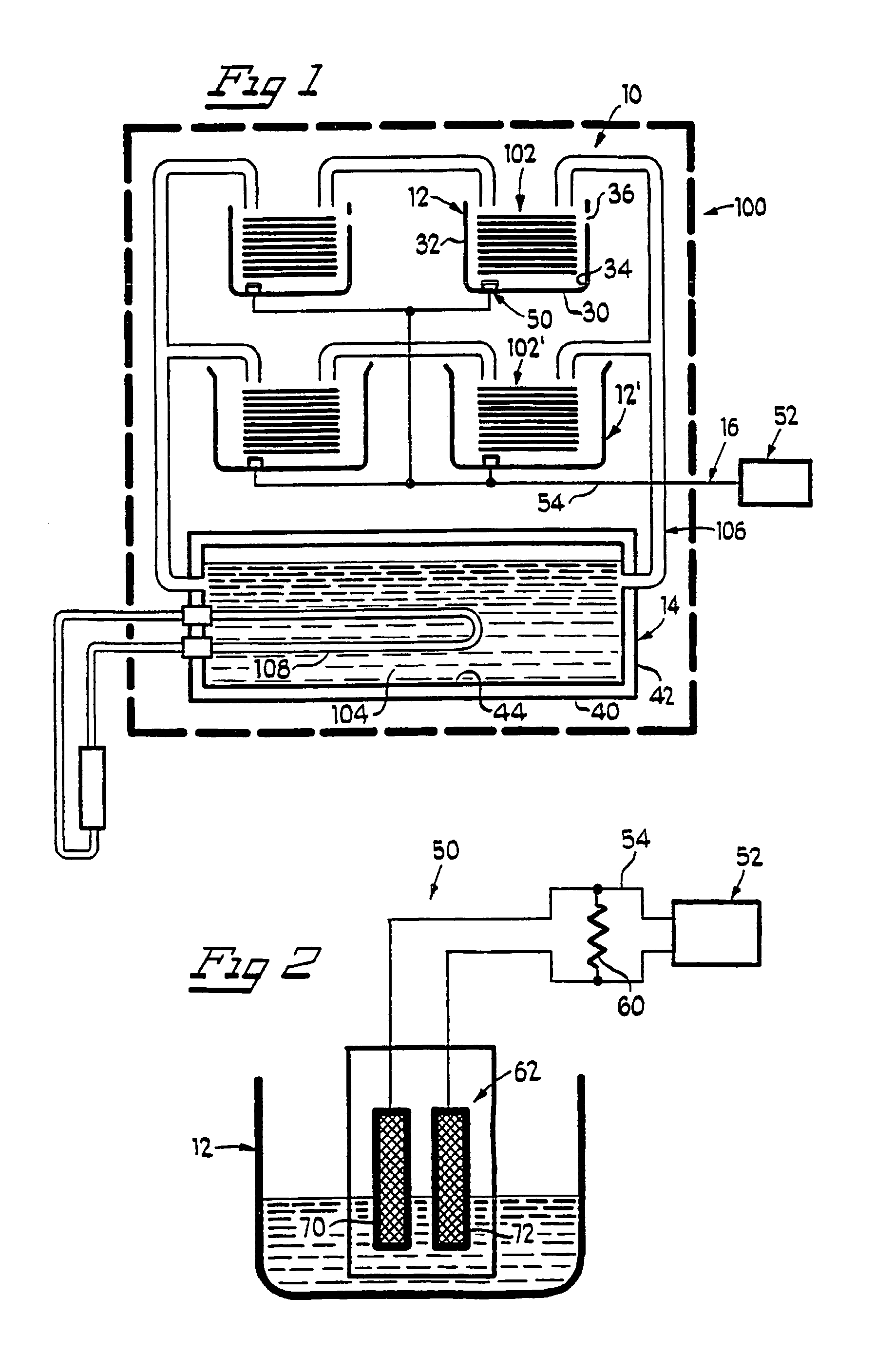 Leak sensor for flowing electrolyte batteries