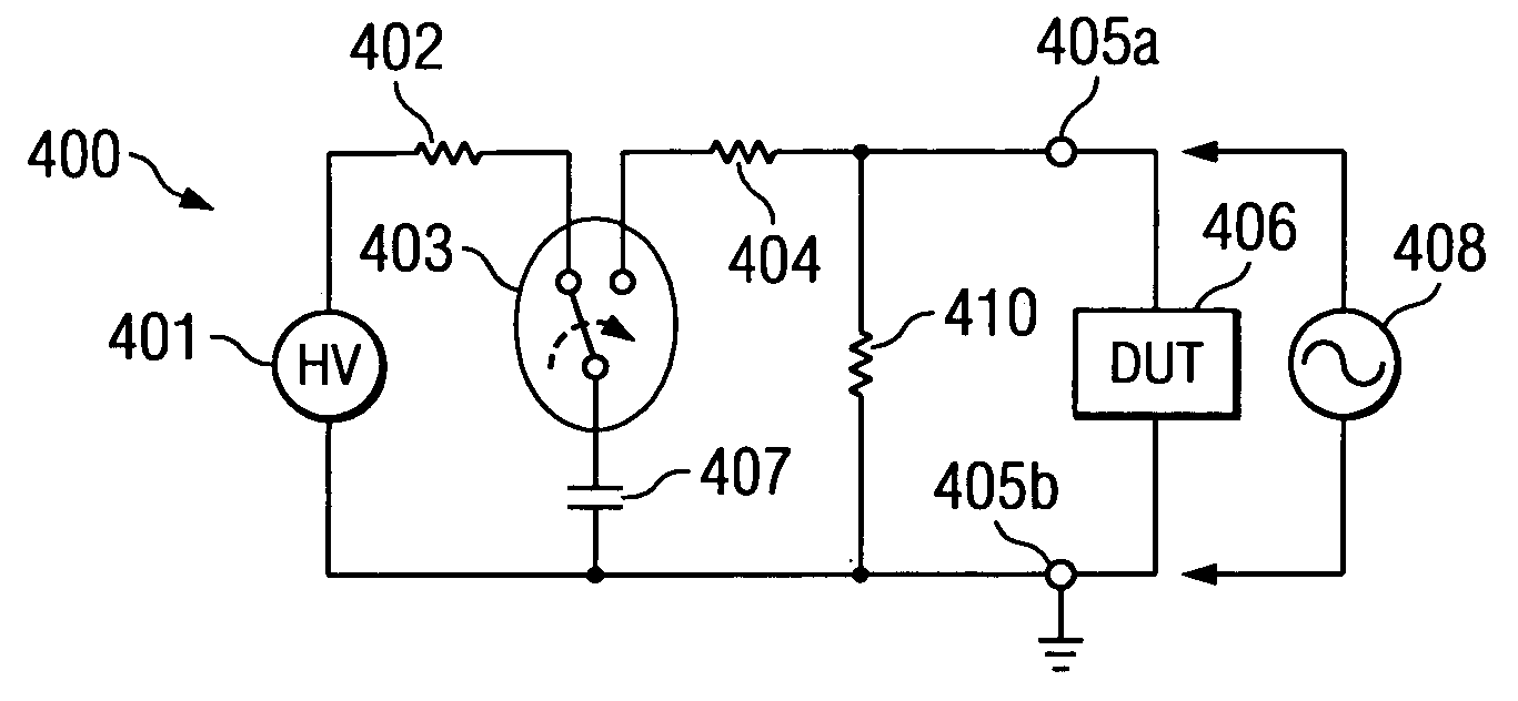 Electrostatic discharge testers for undistorted human-body-model and machine-model characteristics