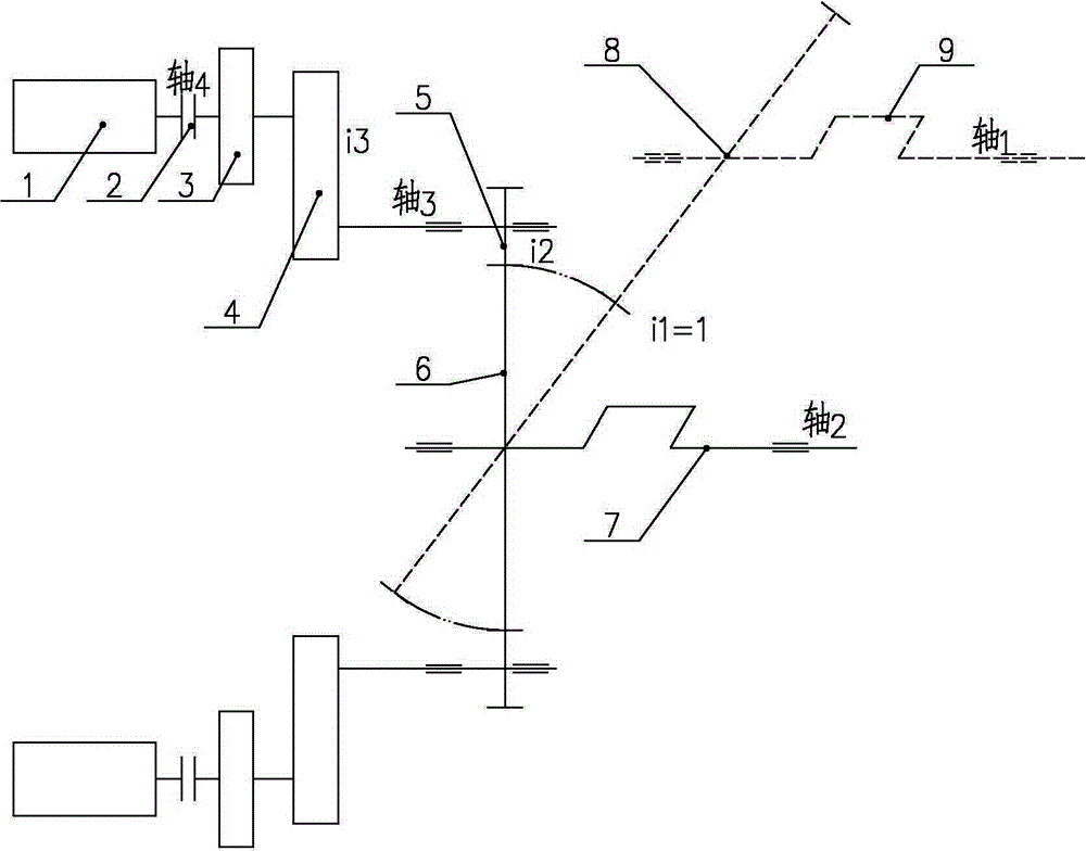 Process control method of maximum accelerating time of starting hotly-rolled type steel flying shear motor