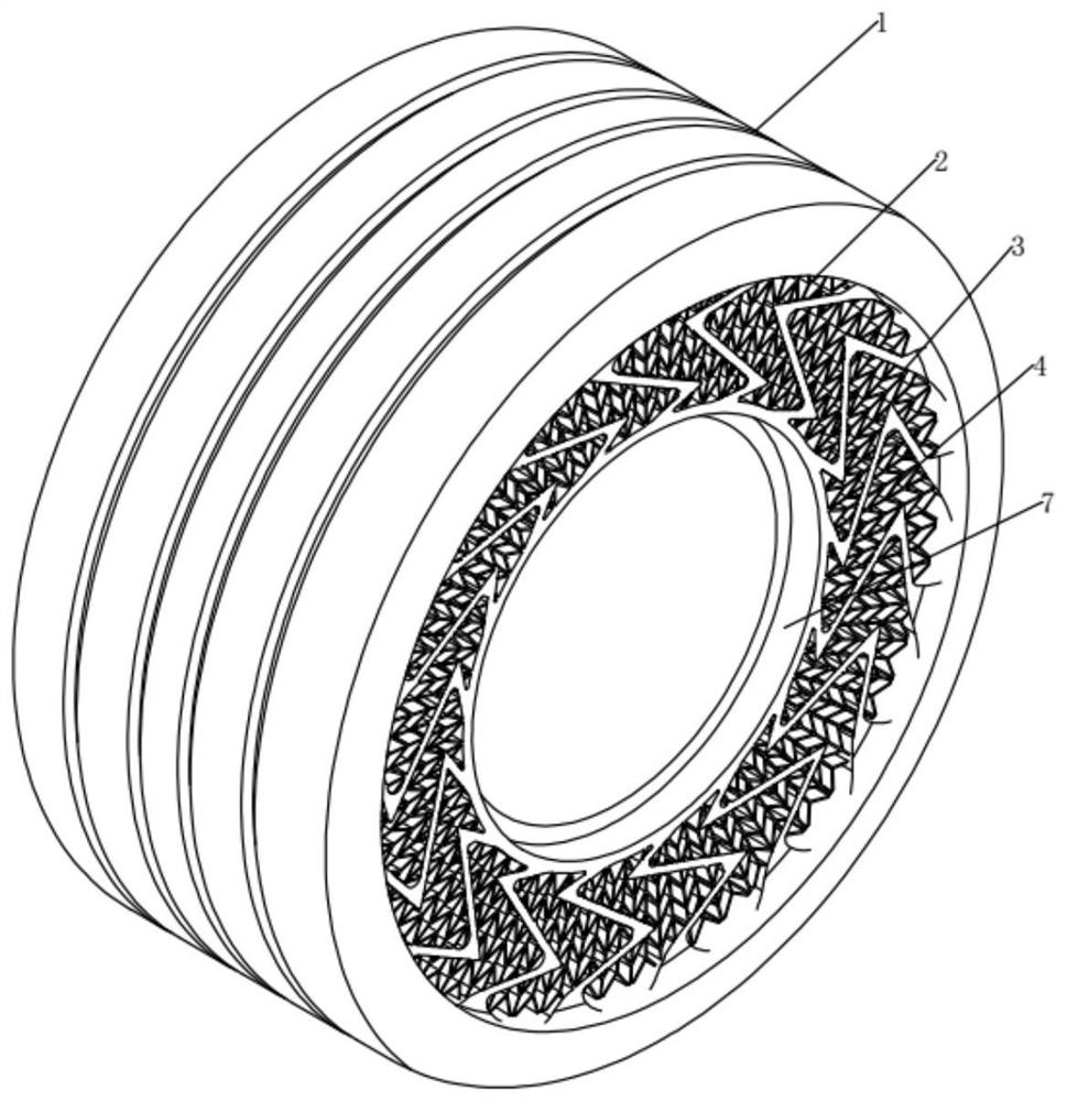 Bionic non-pneumatic tire