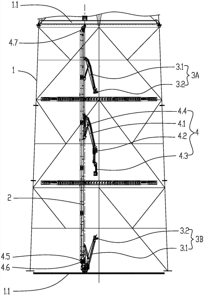 Drill tool arrangement and placement device