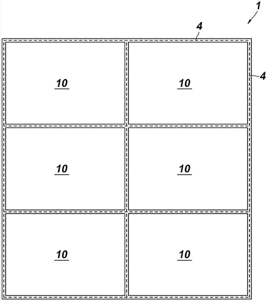 Strengthened glass, touch panel and method of manufacturing strengthened glass