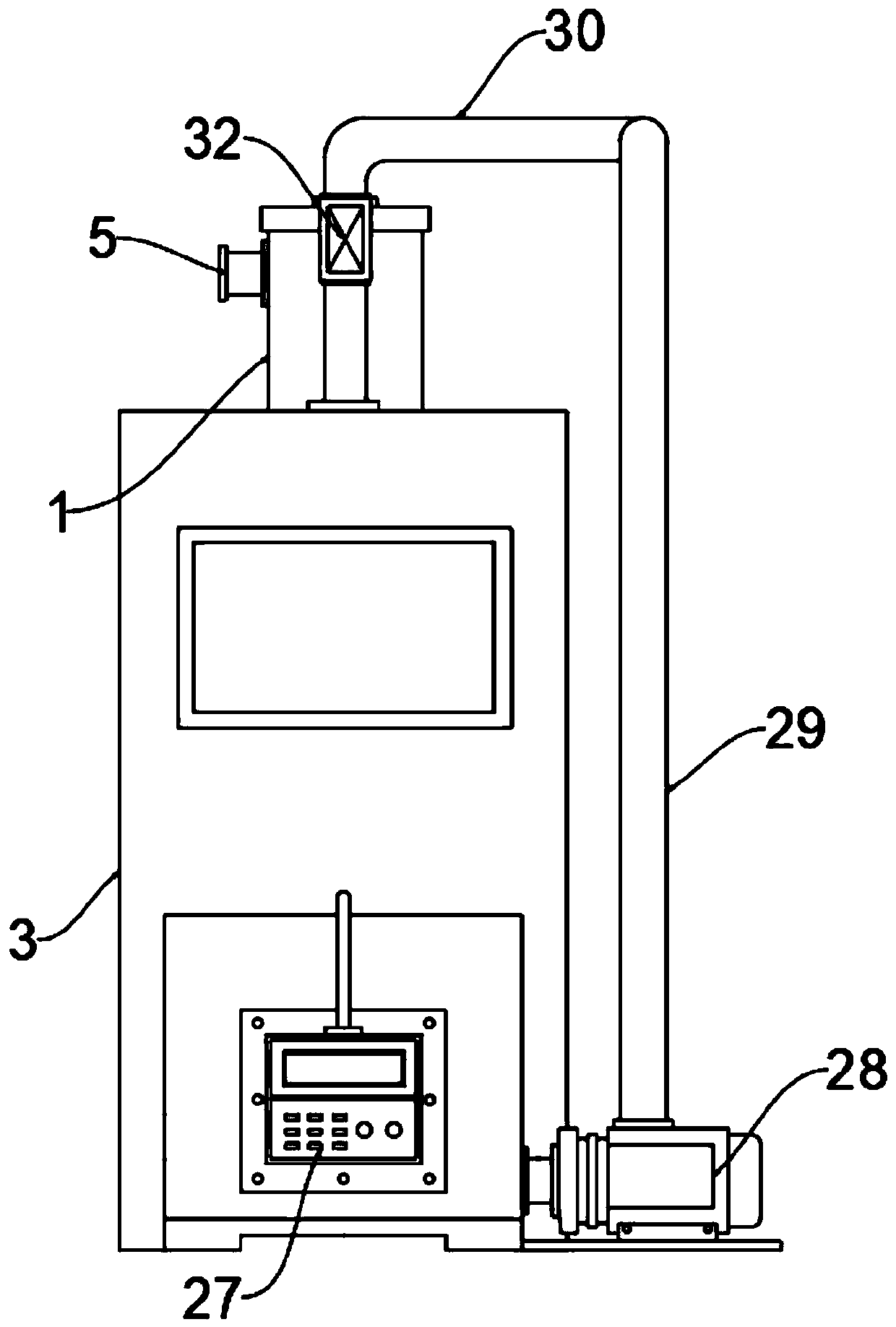 Camellia oleifera seed oil finished product purification device