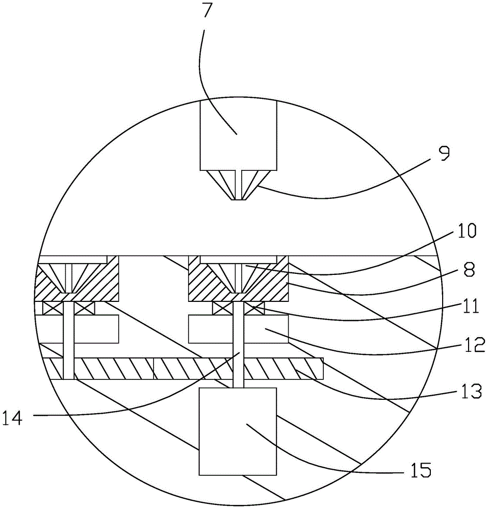 New beef freshness rapid nondestructive detection device and detection method