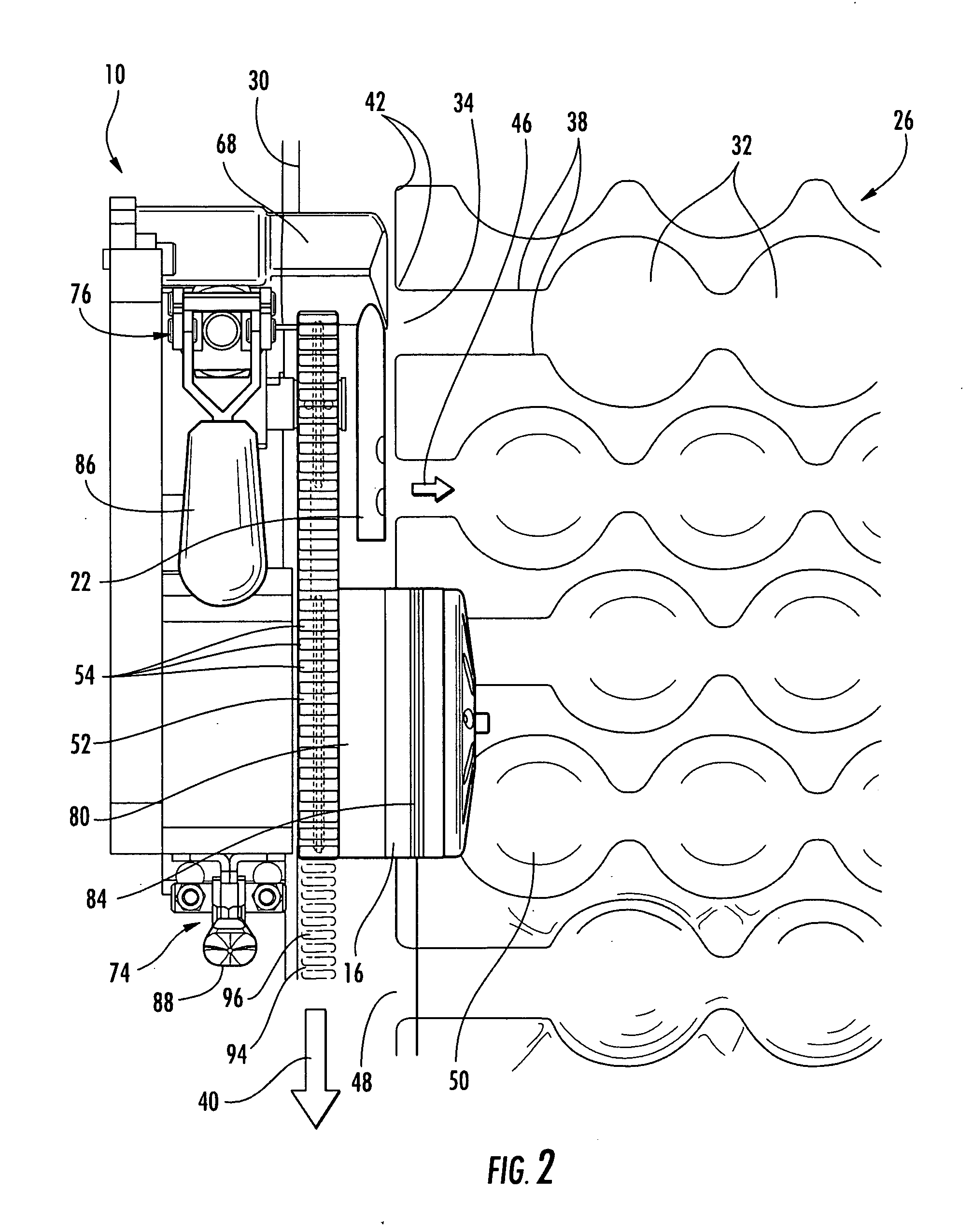 Machine for inflating and sealing an inflatable structure