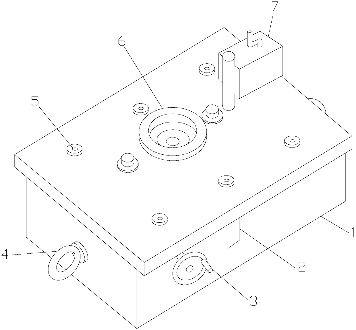 Novel gas recoverable injection mold