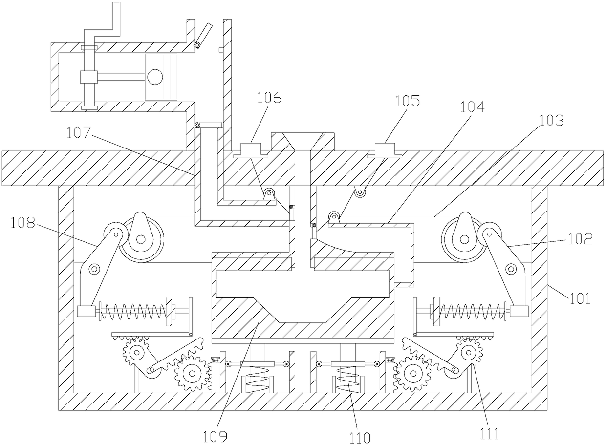 Novel gas recoverable injection mold