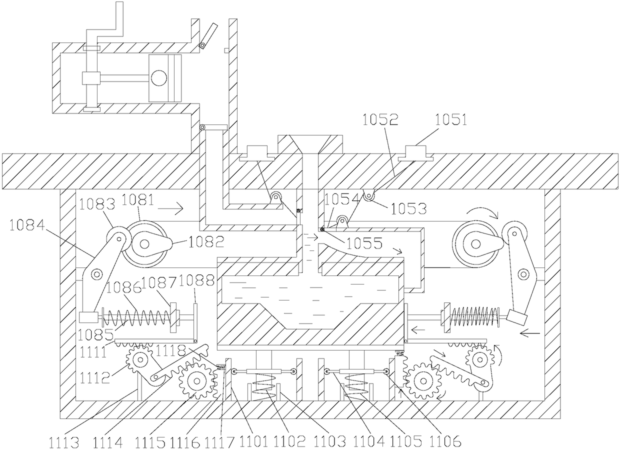 Novel gas recoverable injection mold