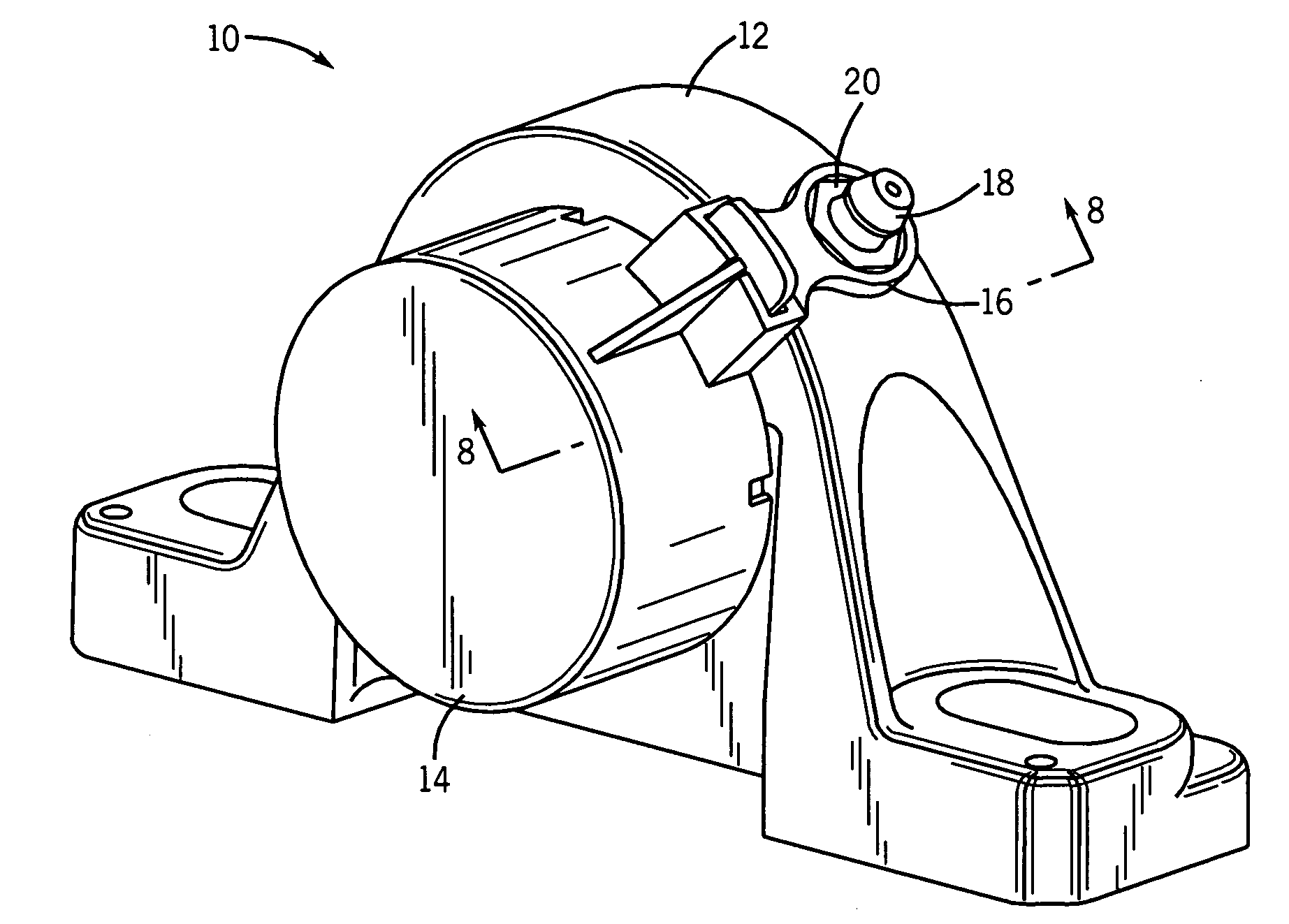 Bearing end cover