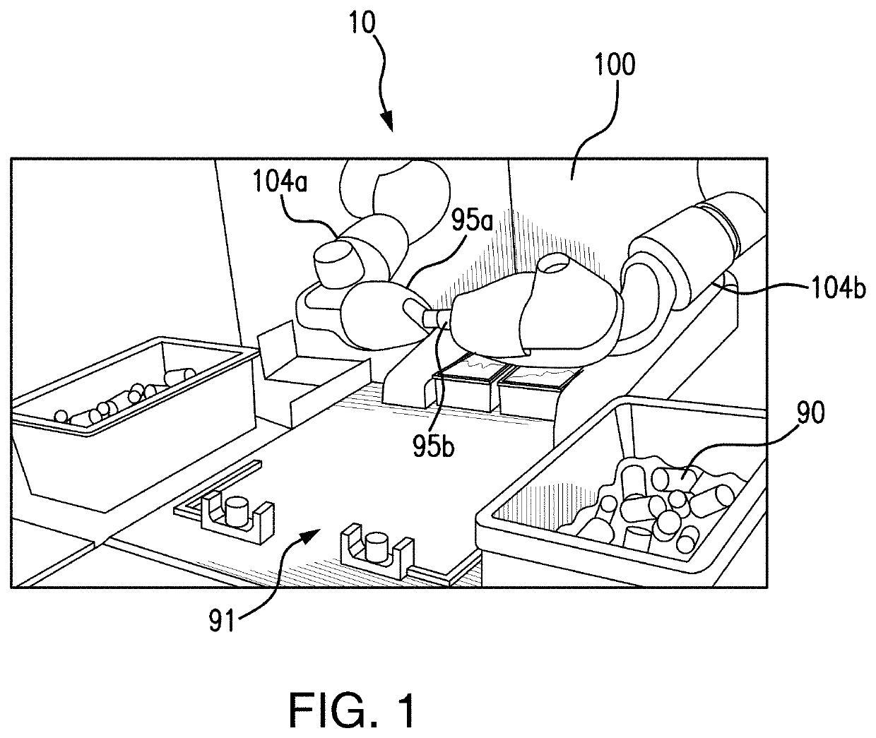 Illuminated Surface as Light Source for In-Hand Object Location System