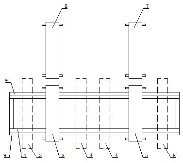 Automobile production line transfer conveyor