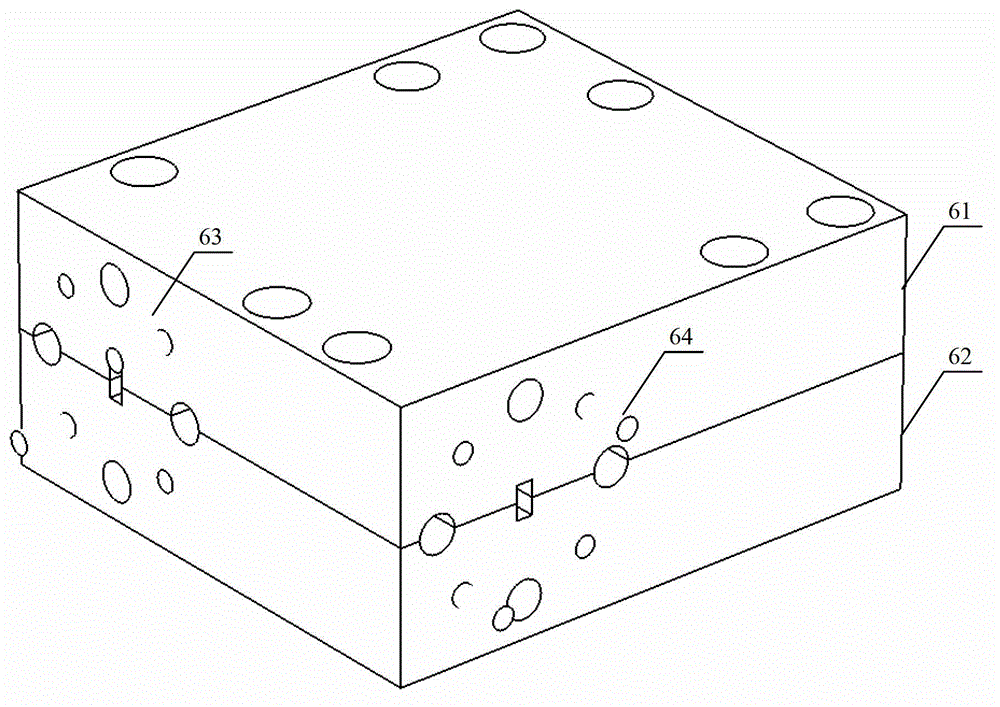 Multi-chip integration E band receiving module