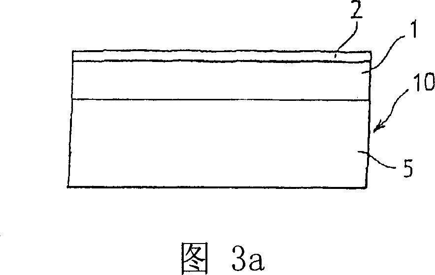 Heat treatment for improving the quality of a taken thin layer