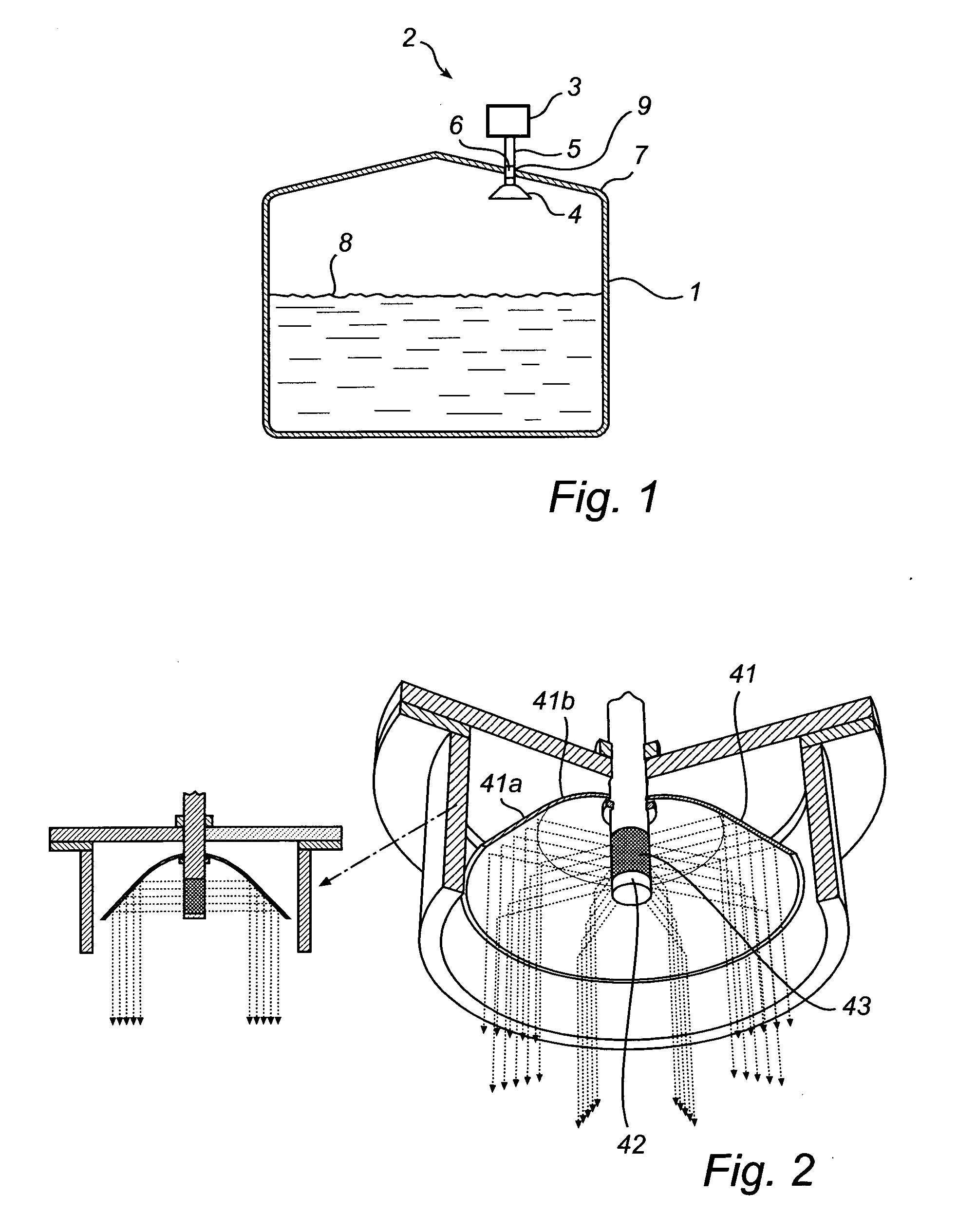 Antenna for a radar level gauge