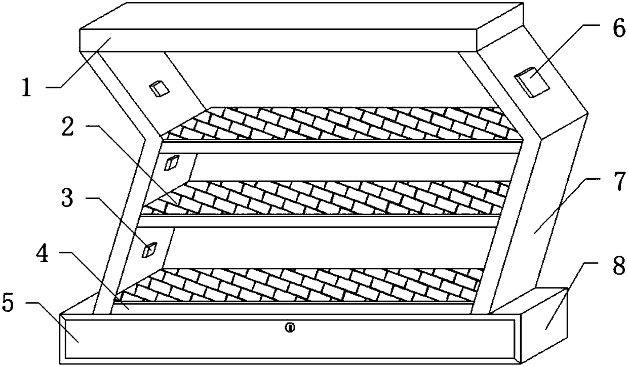 Automatic constant temperature seafood display cabinet facilitating deicing