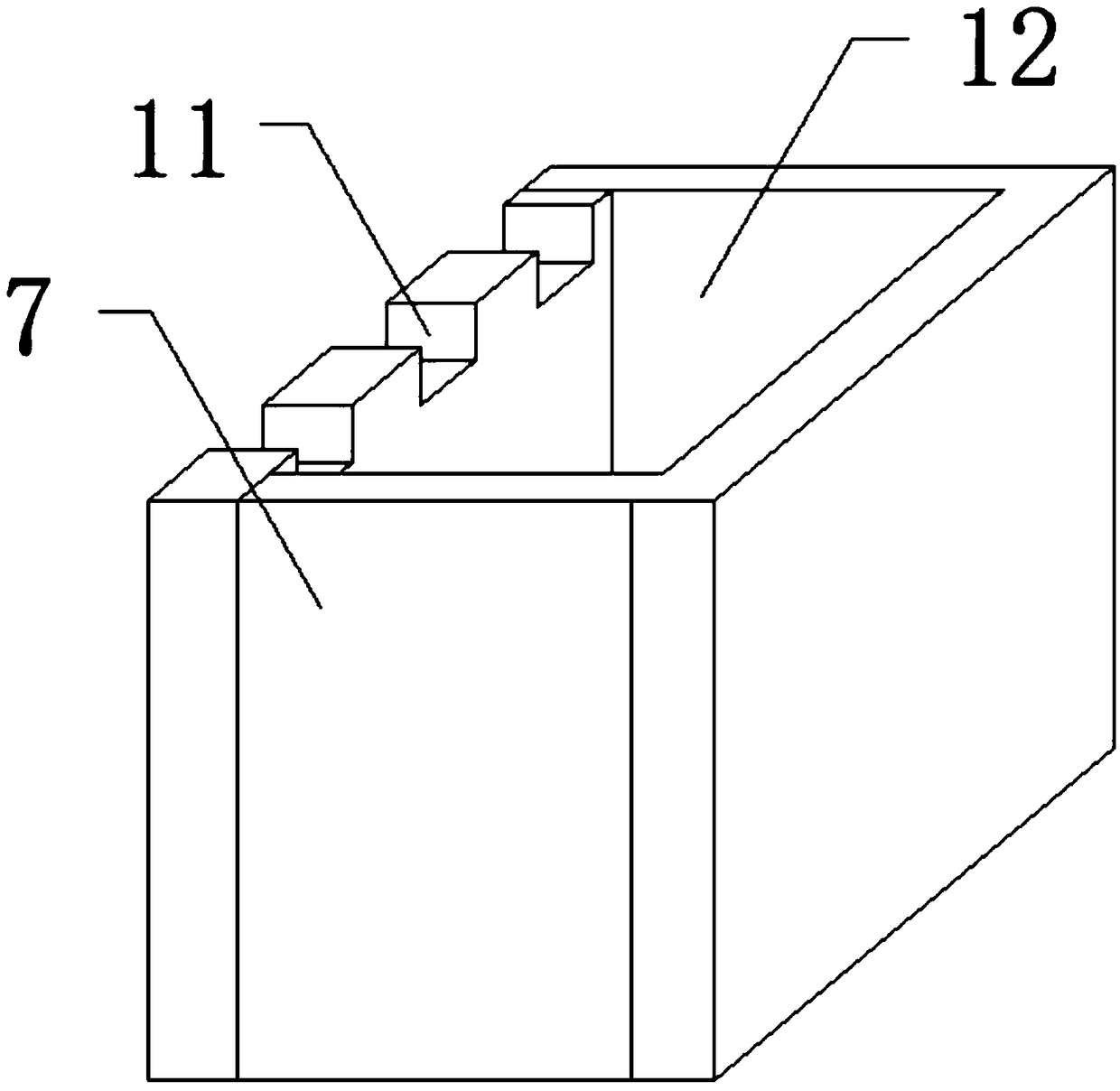 Automatic constant temperature seafood display cabinet facilitating deicing