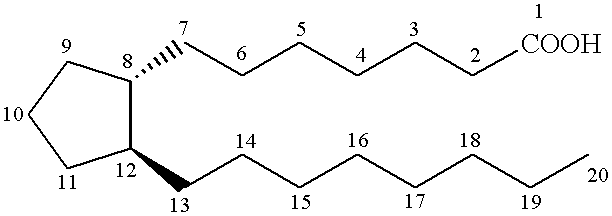 Cyclopentane, 1-hydroxy alkyl or alkenyl-2-one or 2-hydroxy derivatives as therapeutic agents