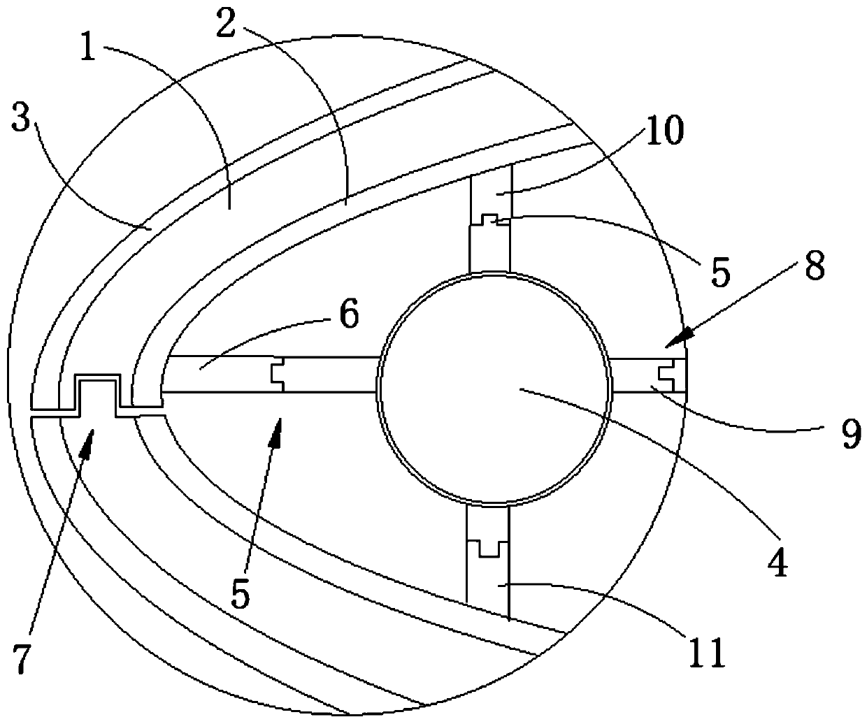 Fireproof household wiring harness