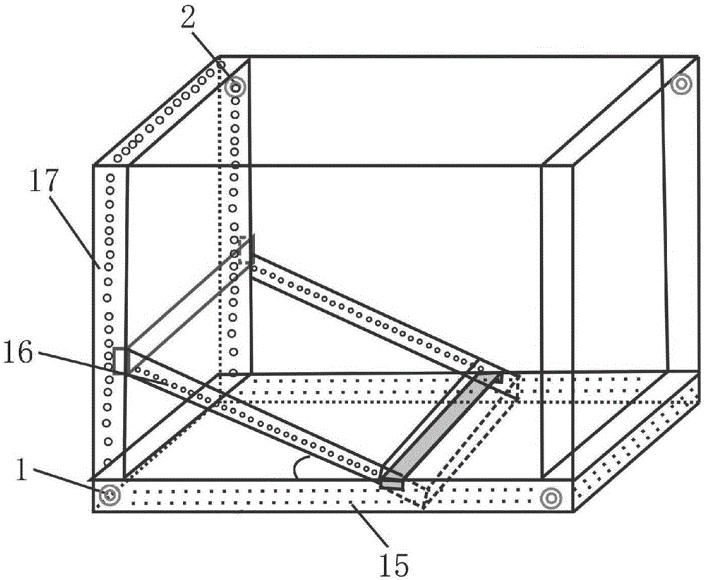 Sand body-unconformity surface-fault conducting system oil control transport experiment device and experiment method