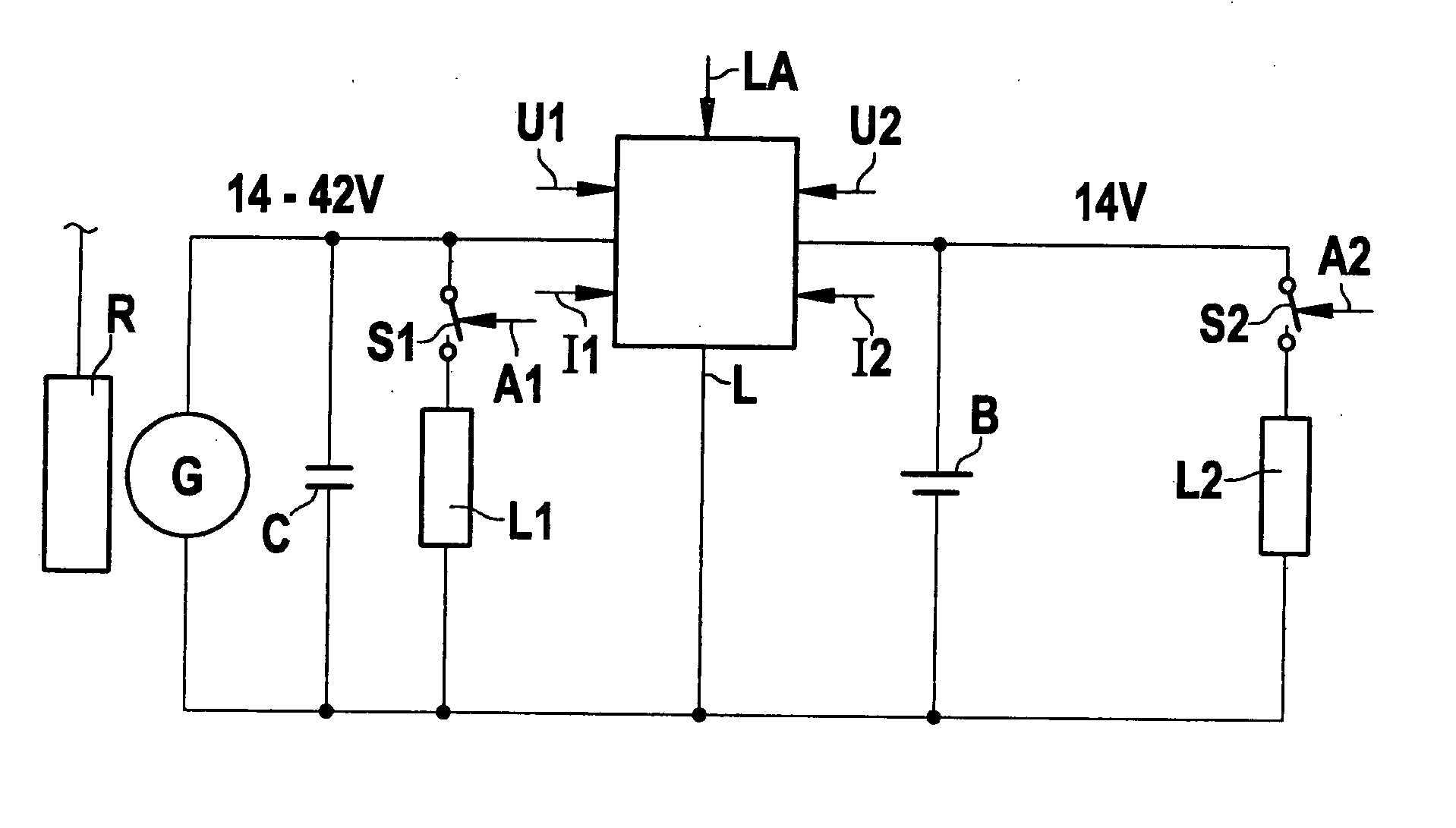 Voltage Regulator Having Overvoltage Protection