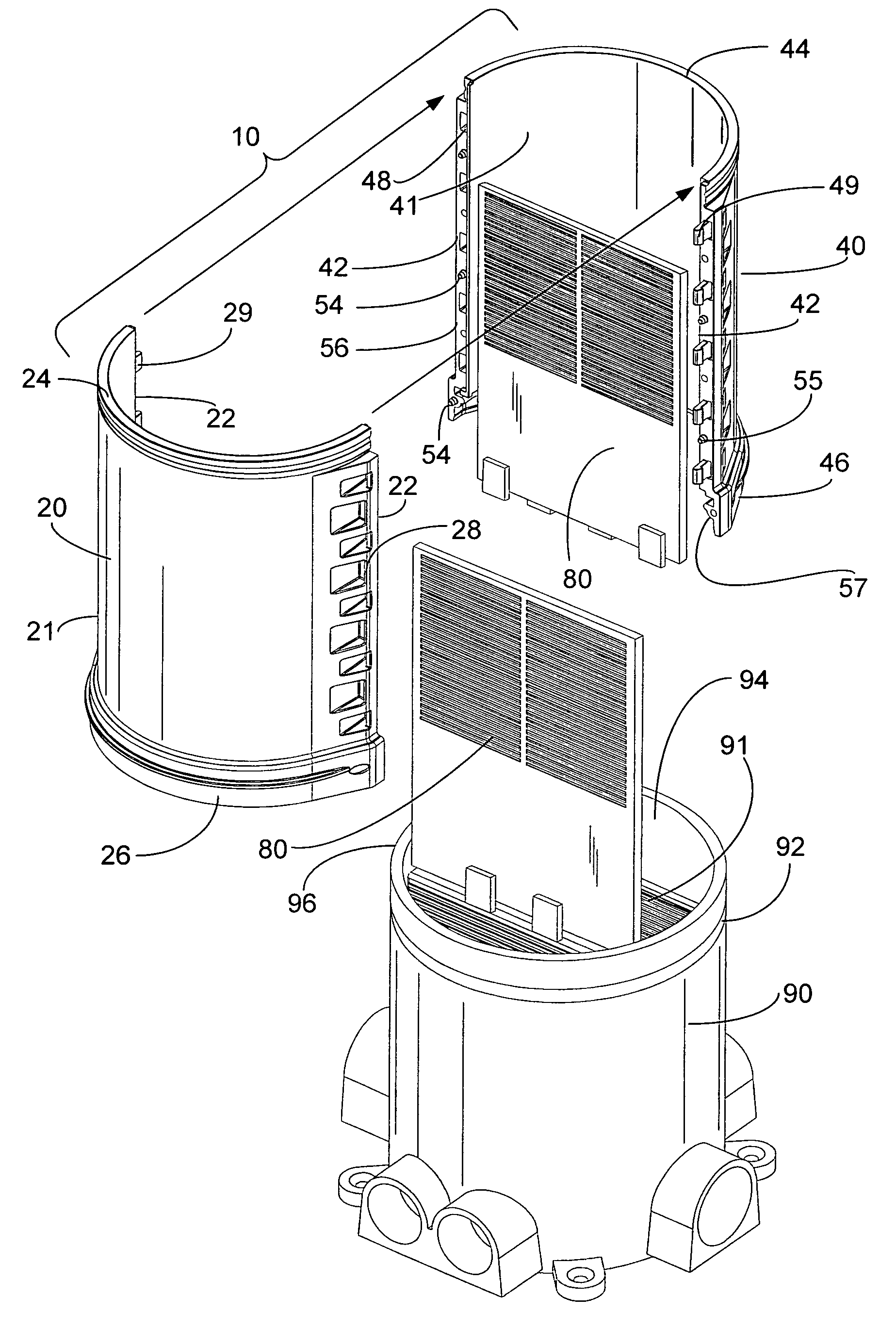 Extension tube for concrete floor boxes