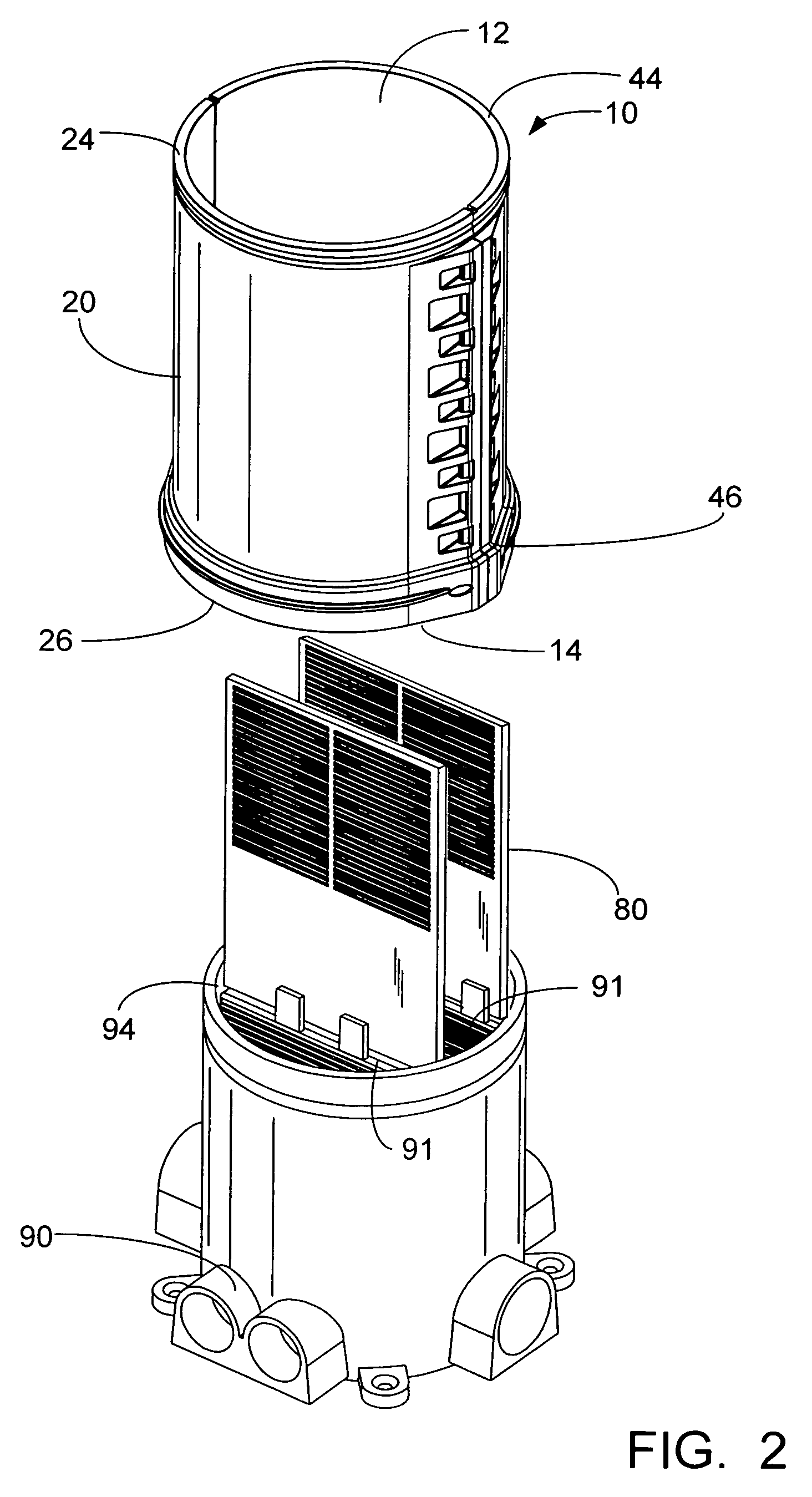 Extension tube for concrete floor boxes