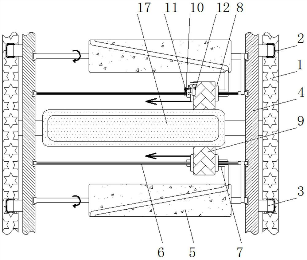 Automatic cleaning device for rubber roller of developing machine