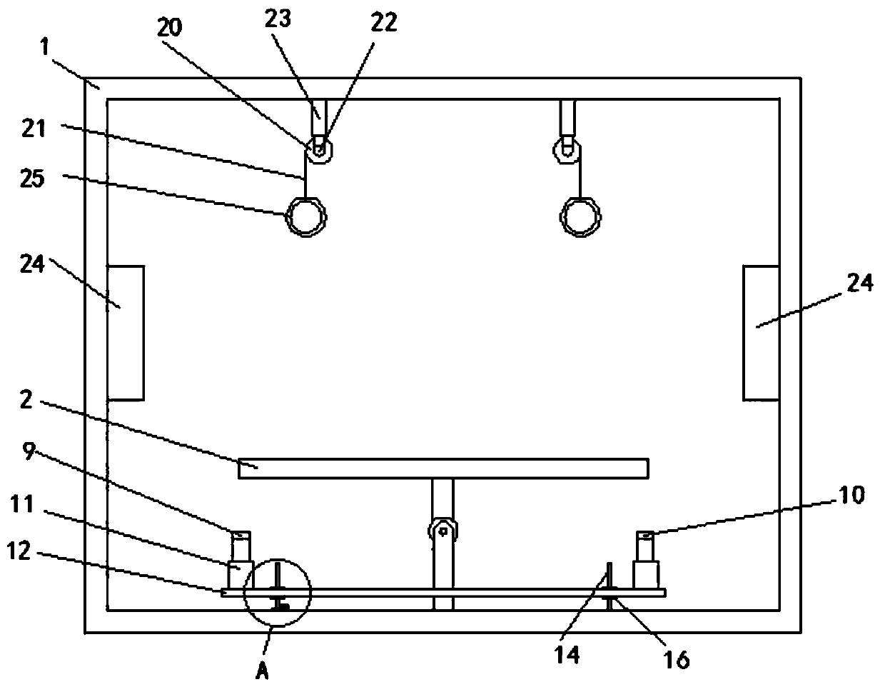 Child motion balance force coordination ability evaluation device