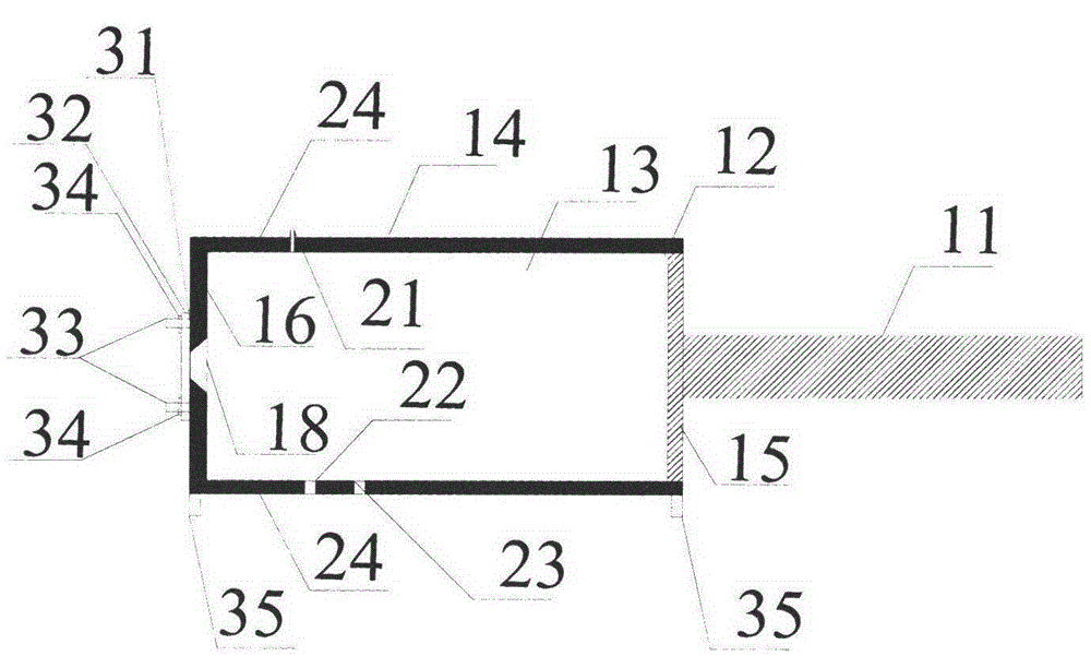 Micro-seismic response coal and gas outburst self-trigger simulation experiment device