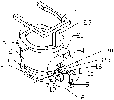 A urine collection device for the disabled