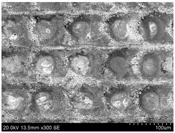 Method for manufacturing hydrophobic surface through laser selective molten metal nanoparticle solution additive manufacturing in air environment