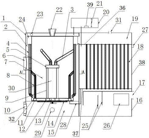 High Efficiency Cokeless Briquette Boiler