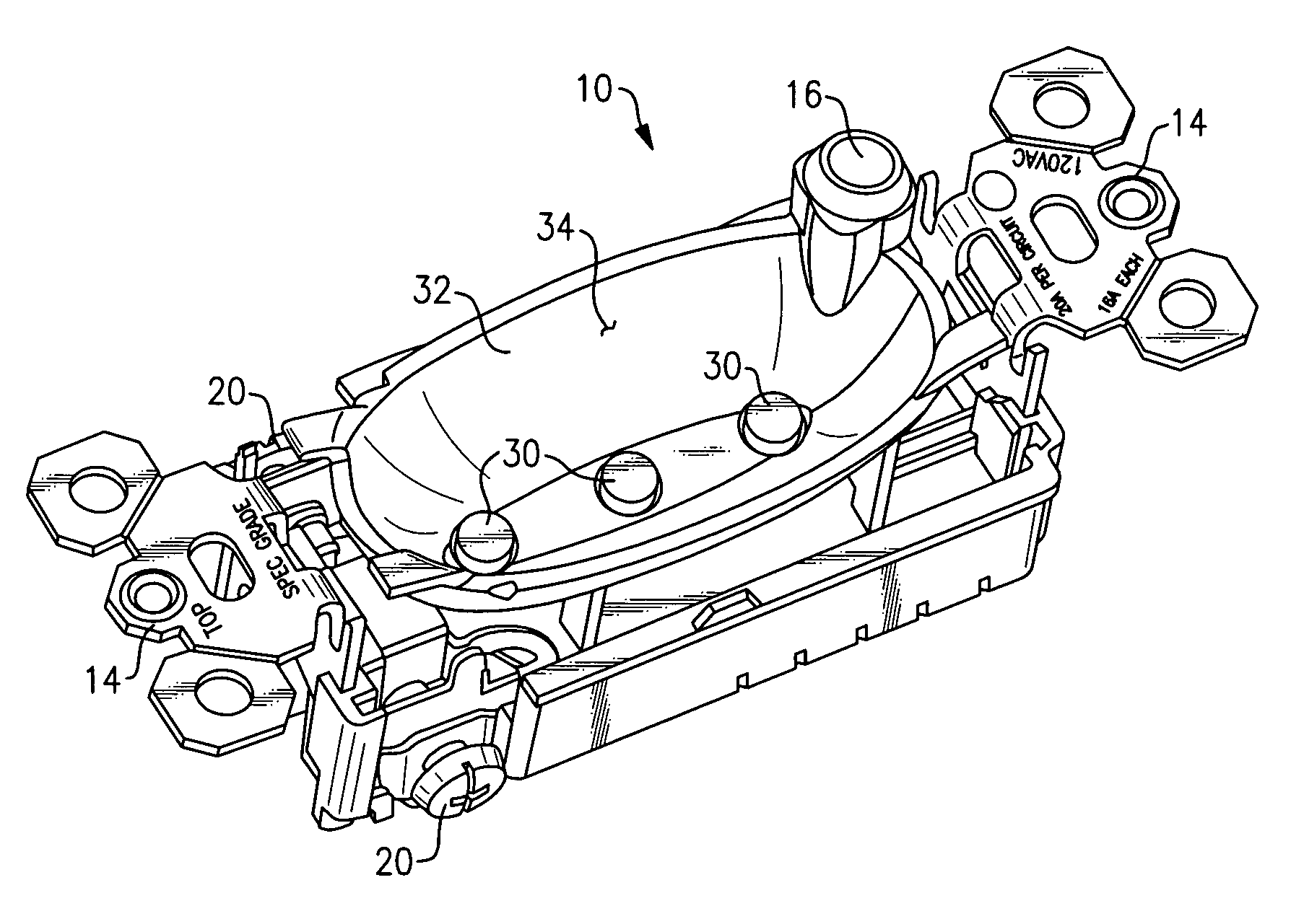 Electrical lighting device